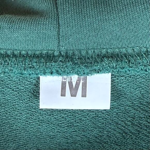 Dutch Bros Green Hoodie Sweatshirt Nightmare Before Coffee Pullover Size M NWOT - Picture 3 of 10